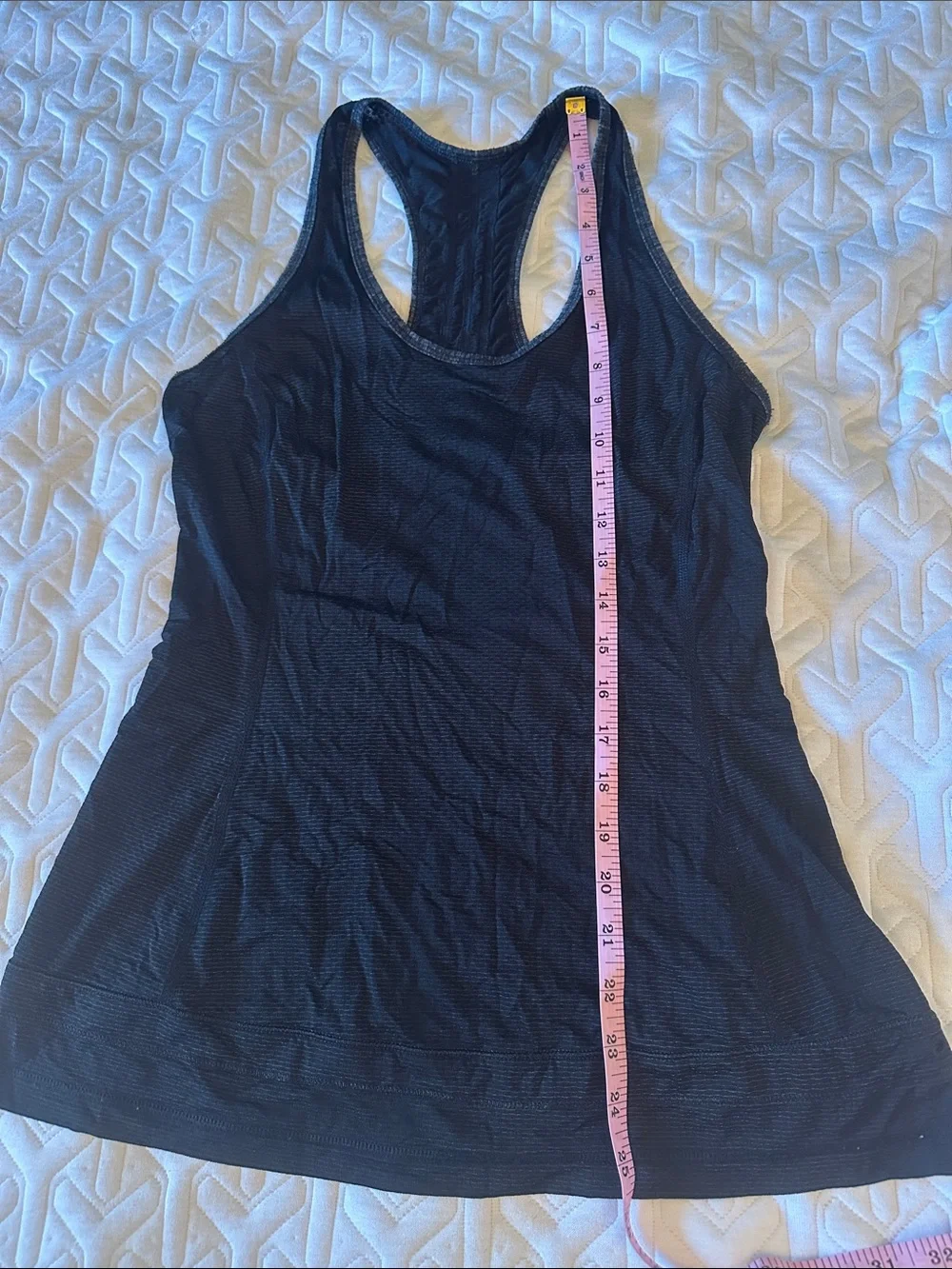 lululemon athletica Black Racerback Performance Tank